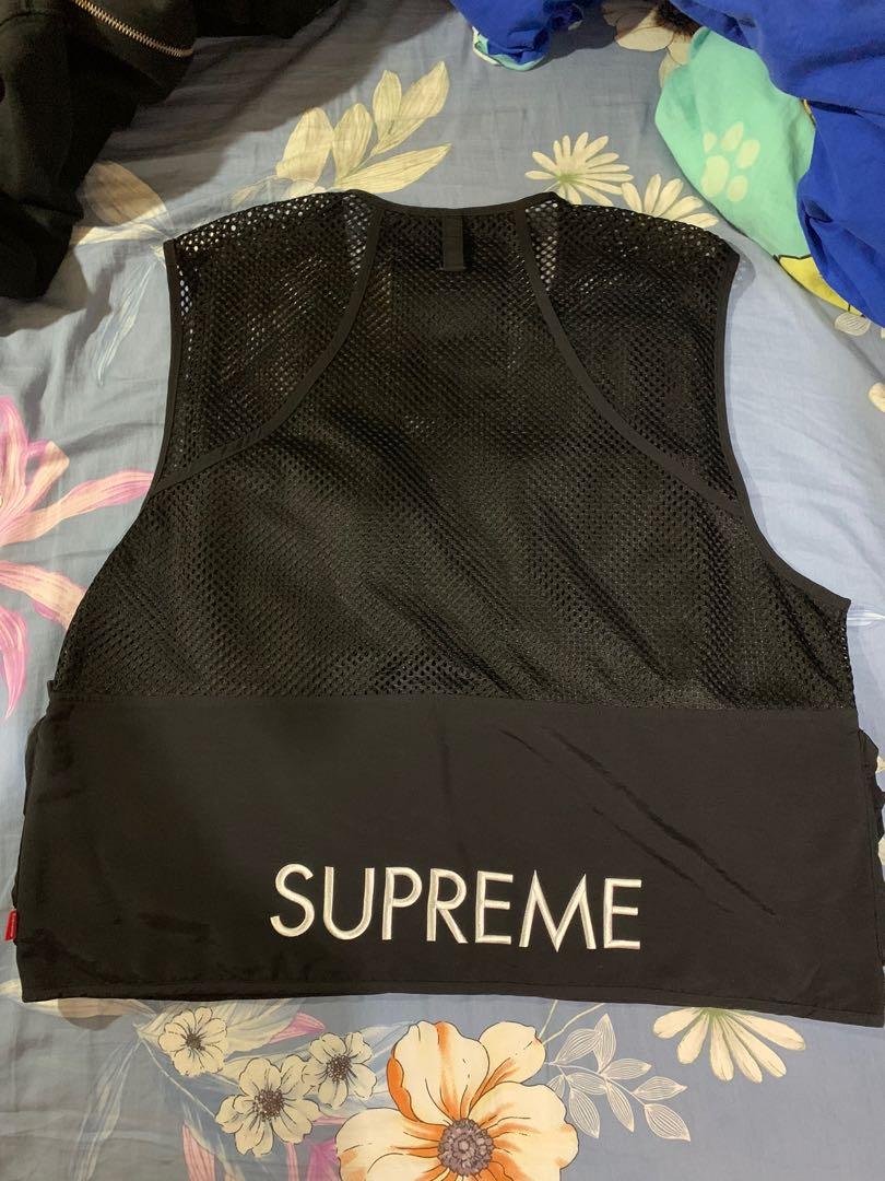 SUPREME THE NORTH FACE CARGO VEST (BLACK), 男裝, 上身及套裝, 背心