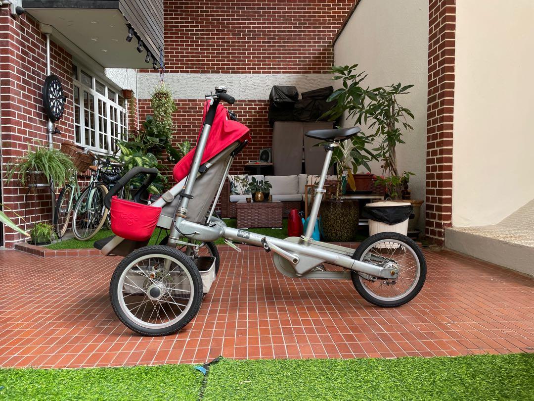 Taga bike cheap stroller uk