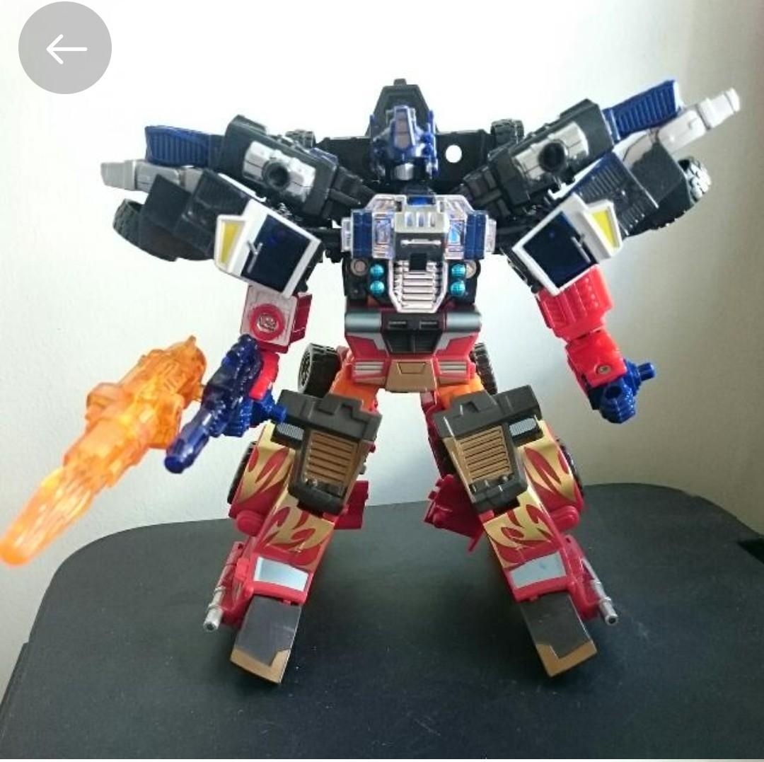 Takara Superlink SC13 Transformers Grand Convoy and Rodimus Mint