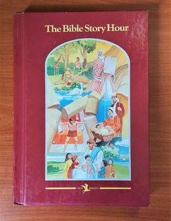 The Bible Story Hour by Louisa M. Johnston Hardcover Color Illustrations