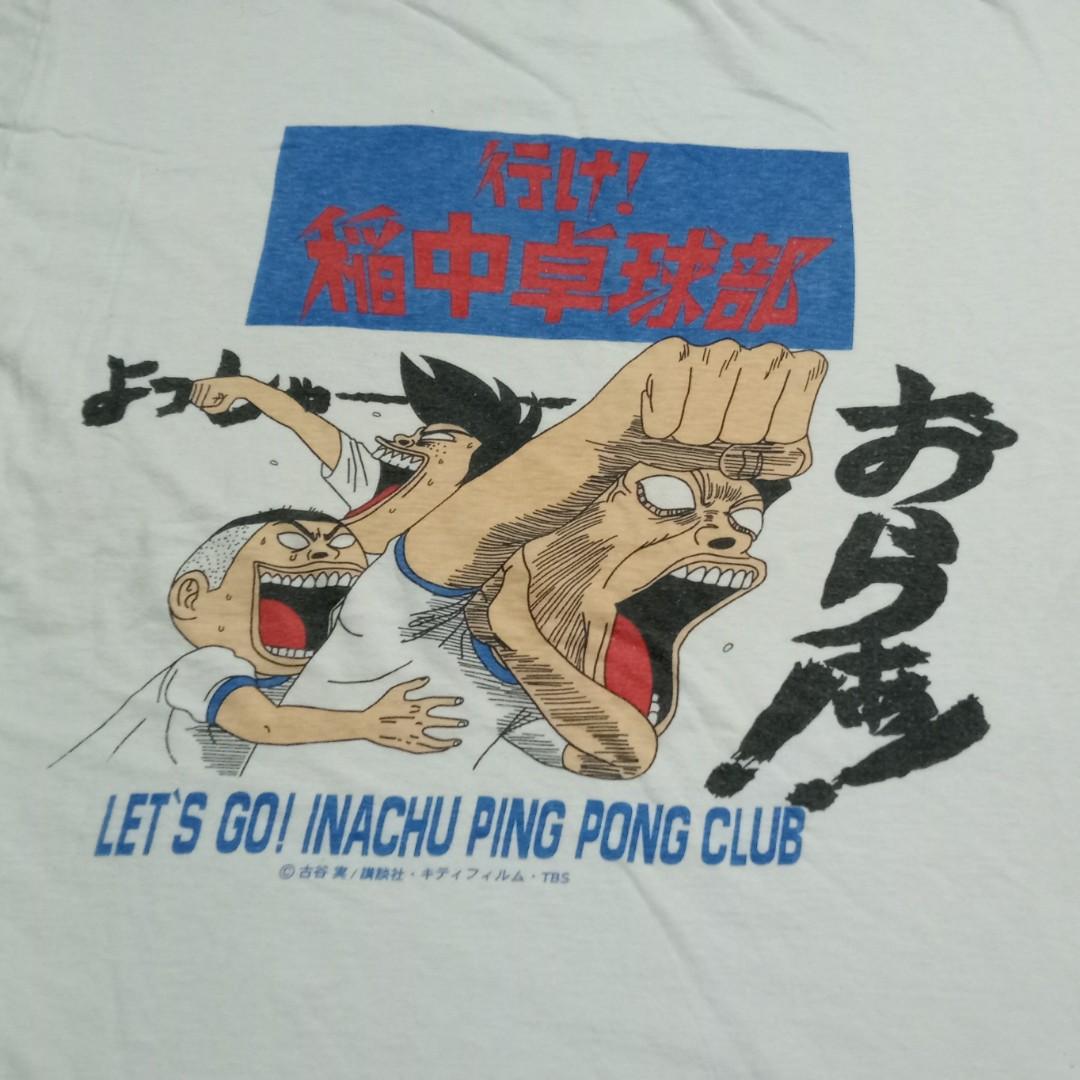 THE PING-PONG CLUB anime t-shirt, Men's Fashion, Tops & Sets