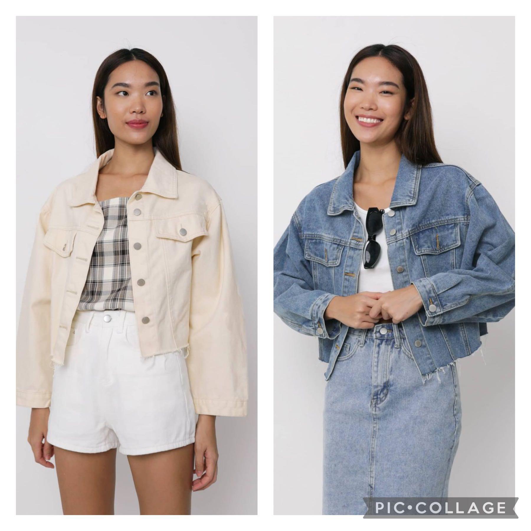 The tinsel rack joe denim jacket, Women's Fashion, Coats, Jackets and