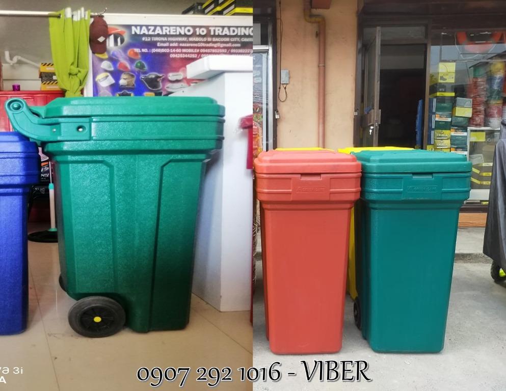 trash bin 114 Roller king, Furniture & Home Living, Cleaning & Homecare