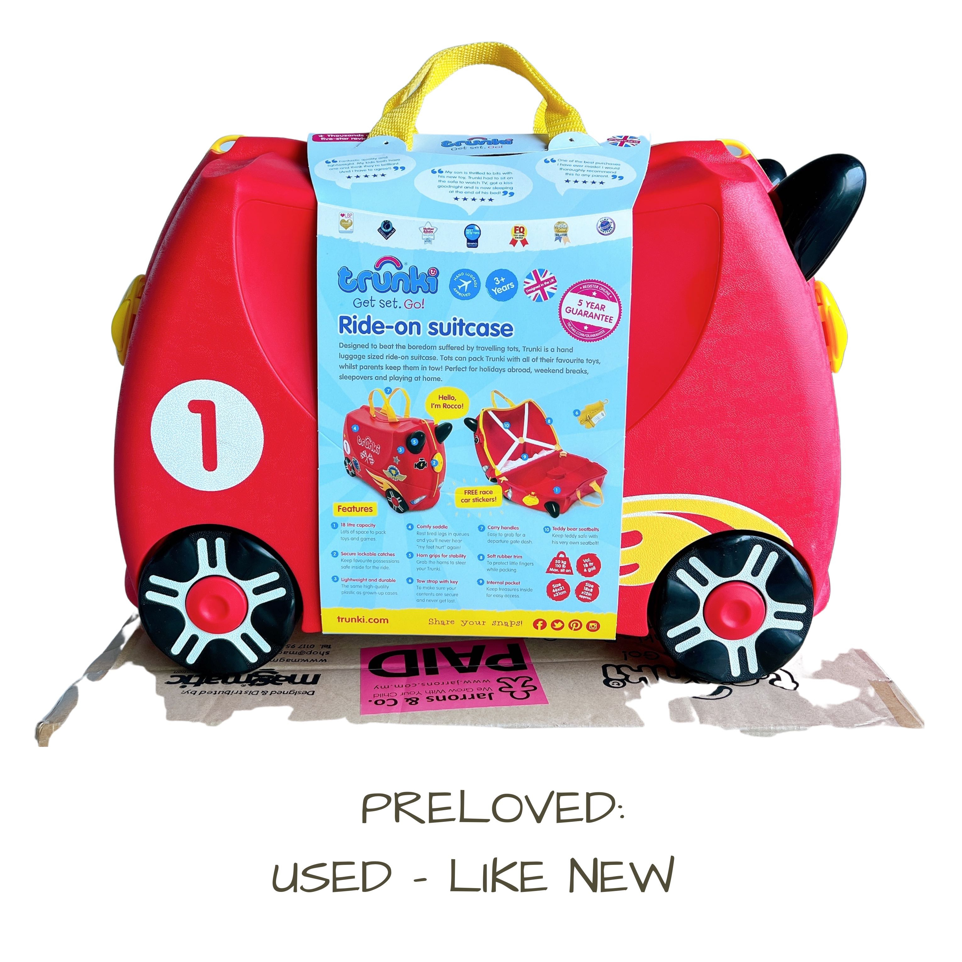 TRUNKI Ride-On Suitcase for Kids