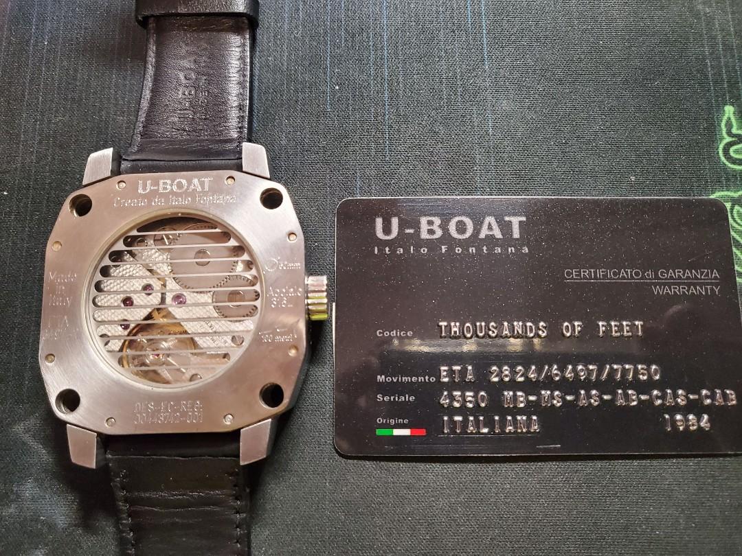 U boat thousands of feet review outlet
