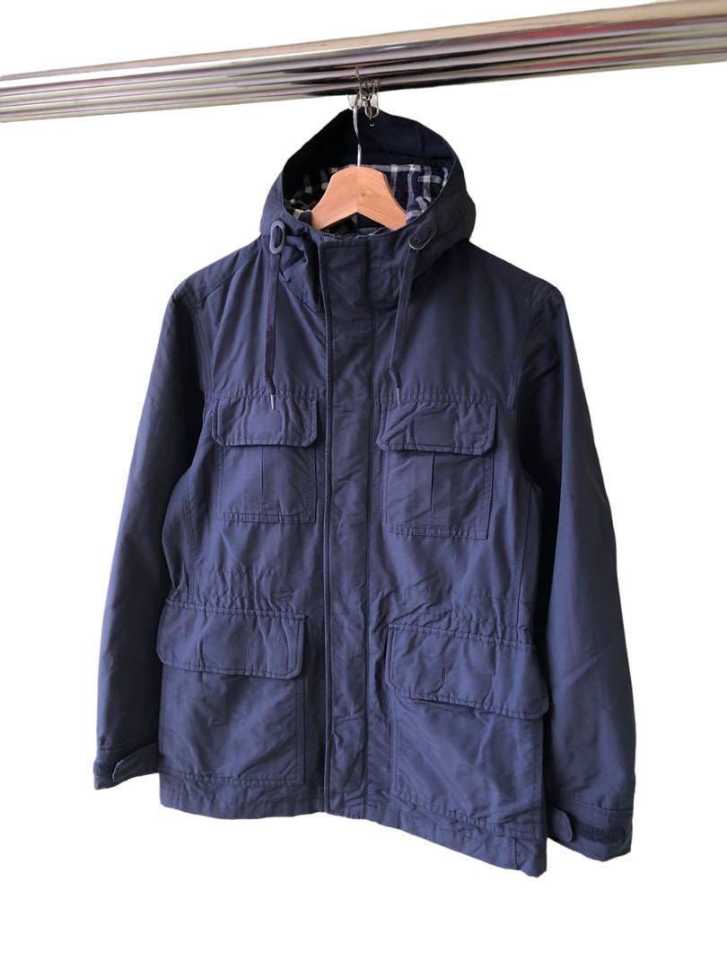 Pocket jacket top uniqlo