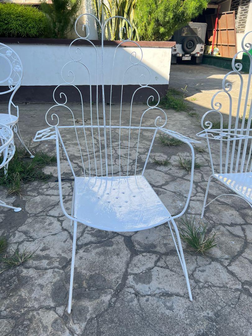 Vintage Garden Chairs, Furniture & Home Living, Outdoor Furniture on