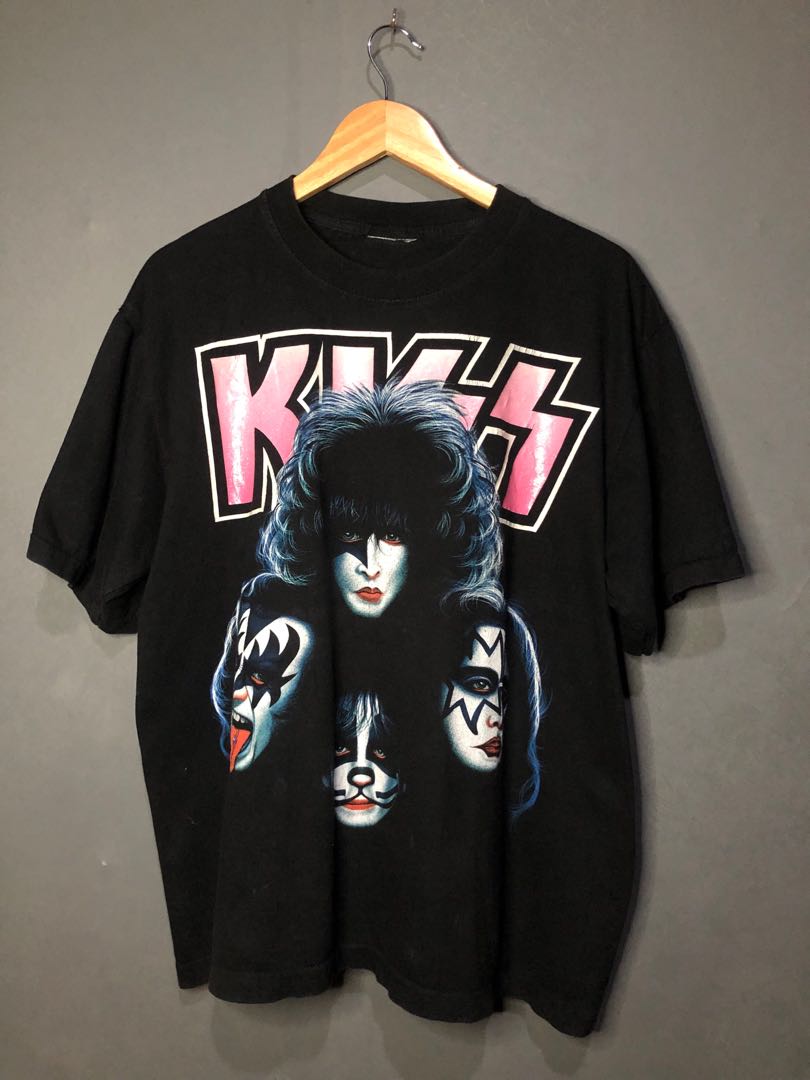 Vintage KISS Band Shirt Mega print, Men 