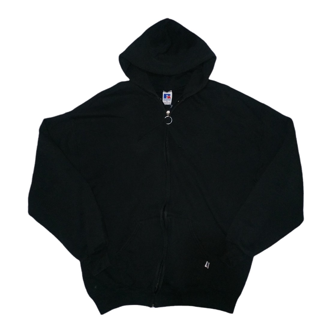 Vintage Russell Athletic Zip Up Hoodie Men s Fashion Coats