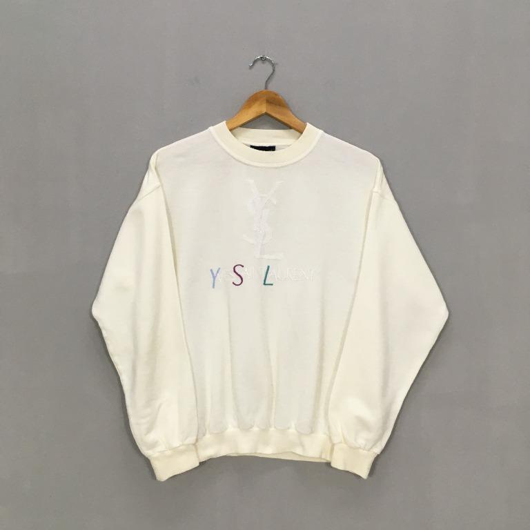 Saint laurent outlet crewneck sweatshirt