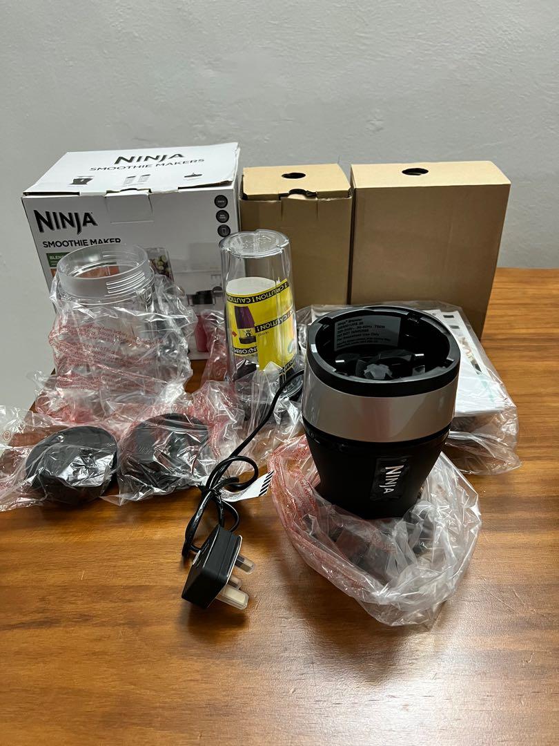 Nutri Ninja 700W Blender & Smoothie Maker in Silver - QB3001UKS
