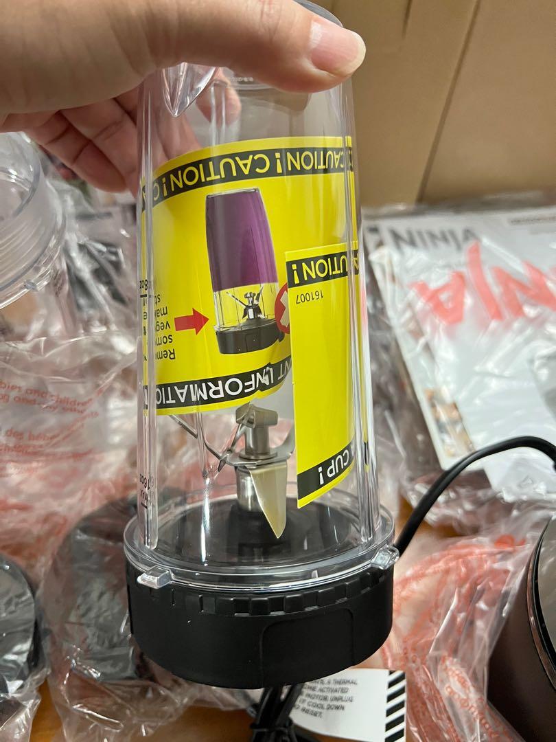 (W3) Ninja Nutri Slim Blender and Smoothie Maker [QB3001UKS], 700 W