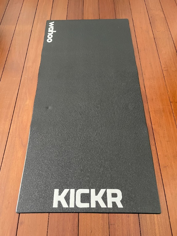 Wahoo KICKR Multi-Purpose Floor Mat for Indoor Cycling, Cross Training,  Sports Equipment, Exercise & Fitness, Exercise Mats on Carousell