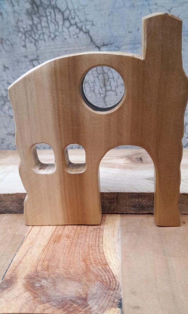 Wooden Peg House, Hobbies & Toys, Toys & Games on Carousell