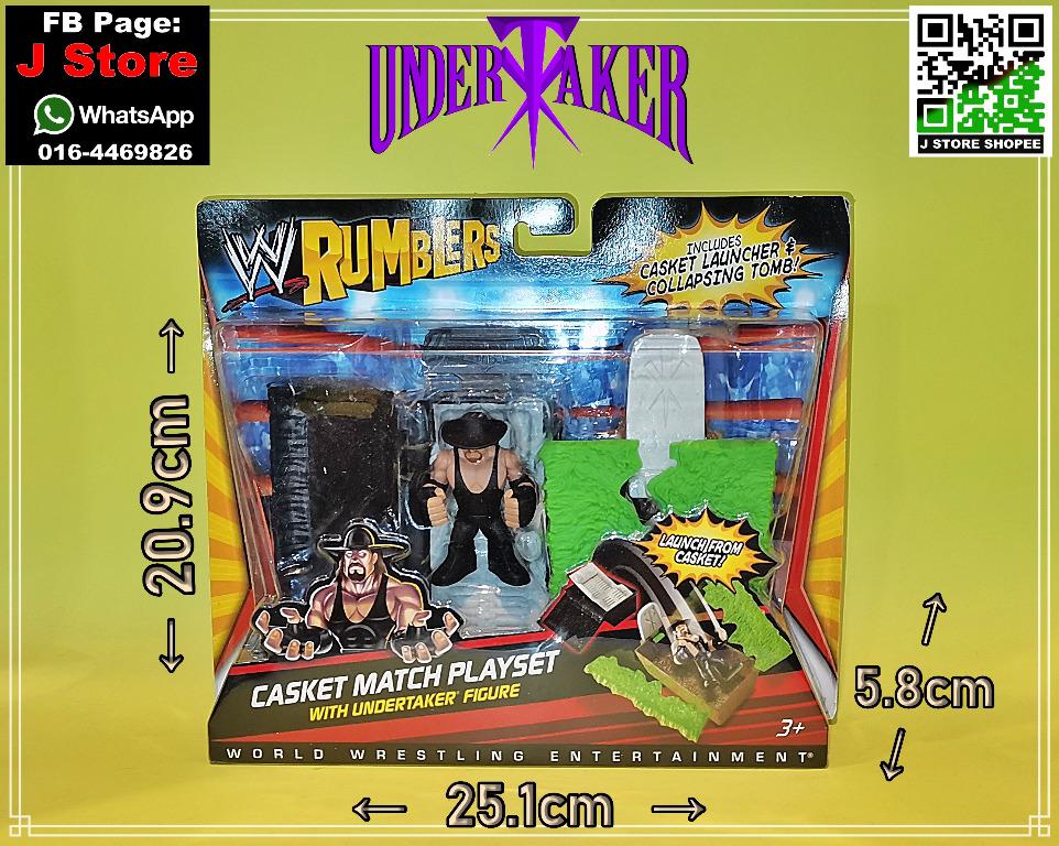 Wwe deals casket playset