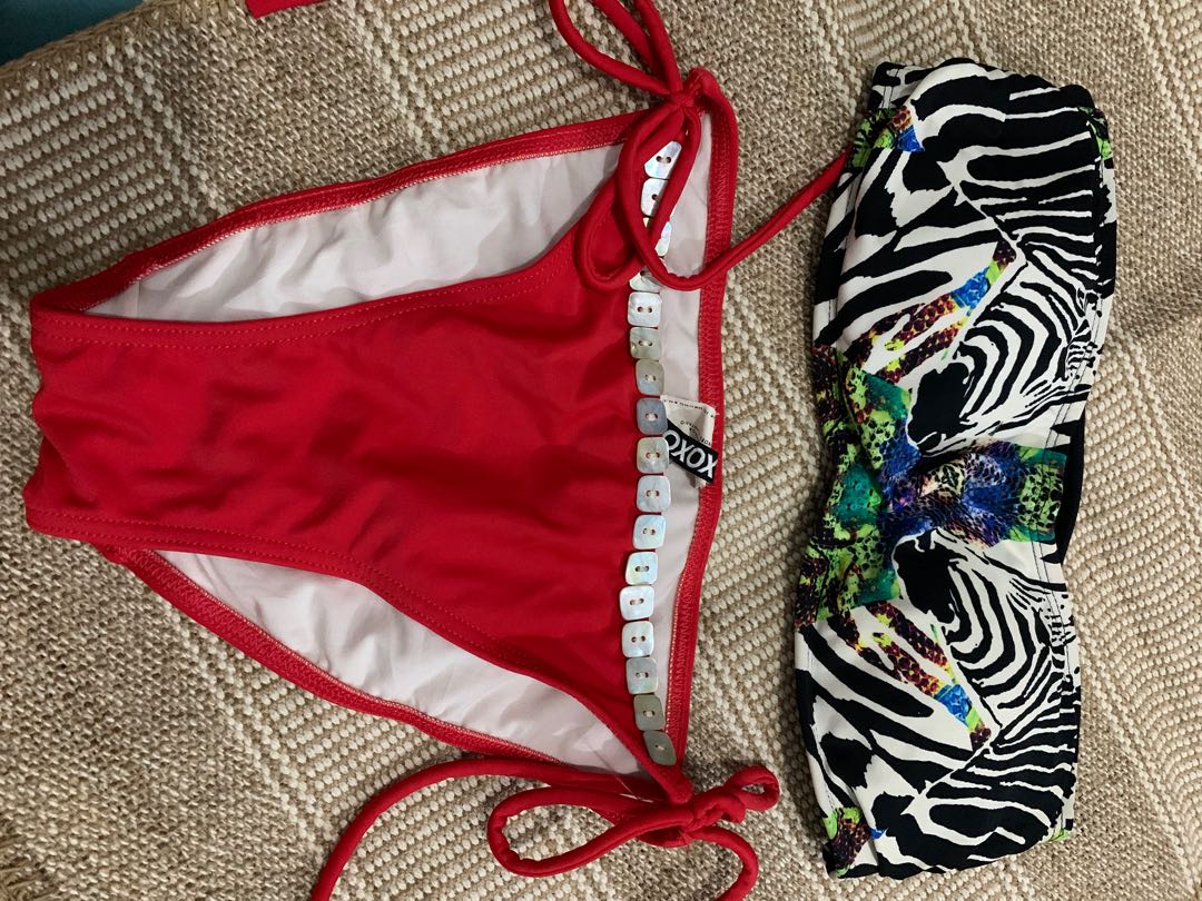 Xoxo Swimsuit, Women's Fashion, Swimwear, Bikinis & Swimsuits on Carousell