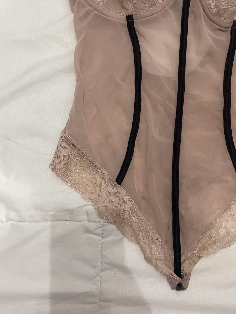 Y2k baby pink old money styled lingerie, Women's Fashion, Undergarments &  Loungewear on Carousell