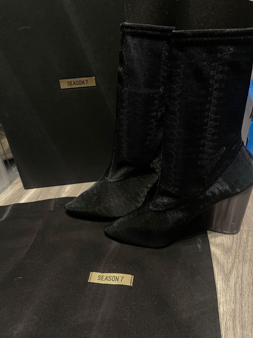 Yeezy season 7 leather boots on sale