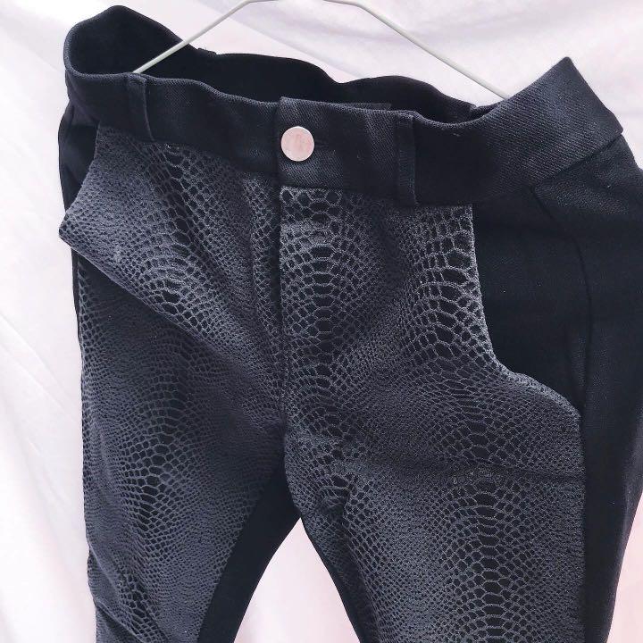 Zara textured trousers, Fesyen Wanita 