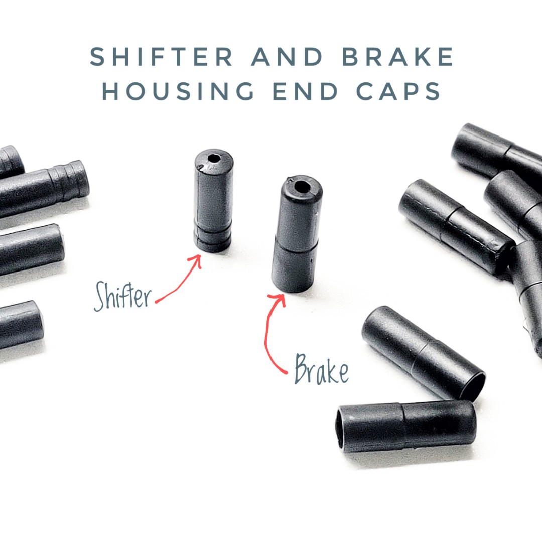 30 pcs Bicycle Shifter/Brake Housing End Caps, Sports Equipment, Bicycles & Parts, Parts