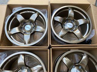 17” Sixteen Engineering Bronze SE-01 Mags 6Holes pcd 139 bnew