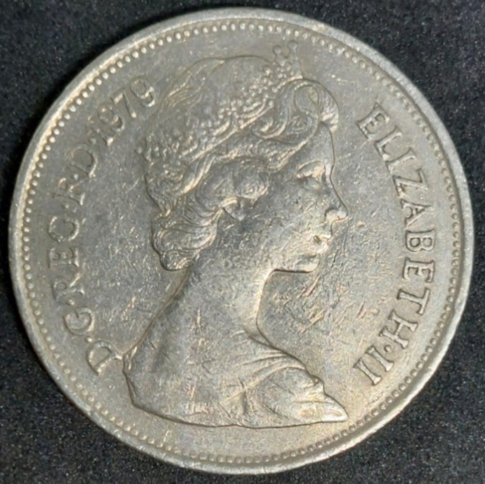 (1979) United Kingdom 10 pence (Circulation coins )/英國 10 新便士 ( 流通幣 ...
