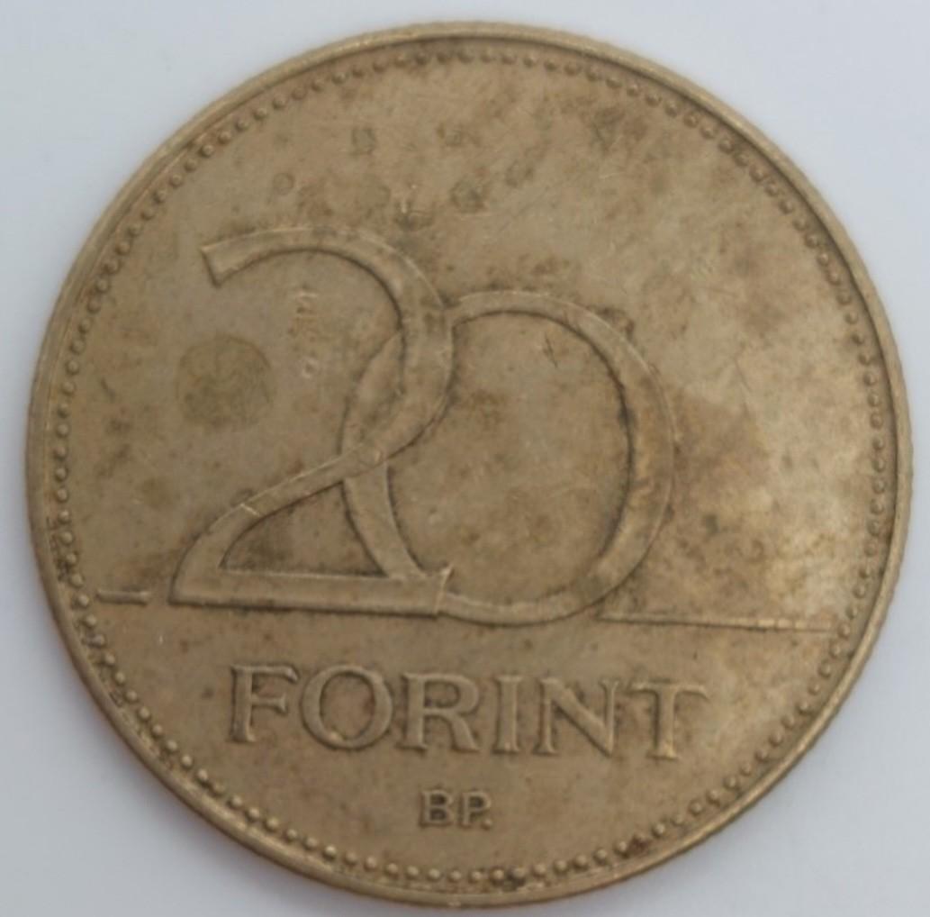 1995) 匈牙利20 福林( 流通幣), 興趣及遊戲, 收藏品及紀念品, 錢幣- Carousell