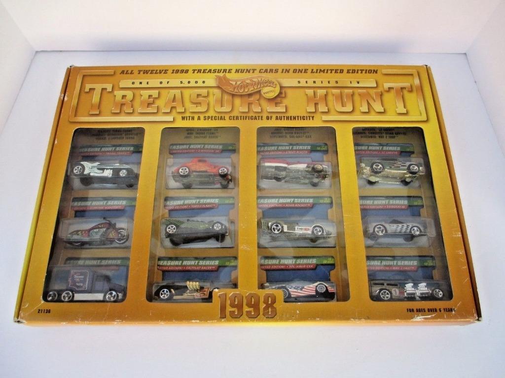 1998 hot wheels treasure hunt cheap