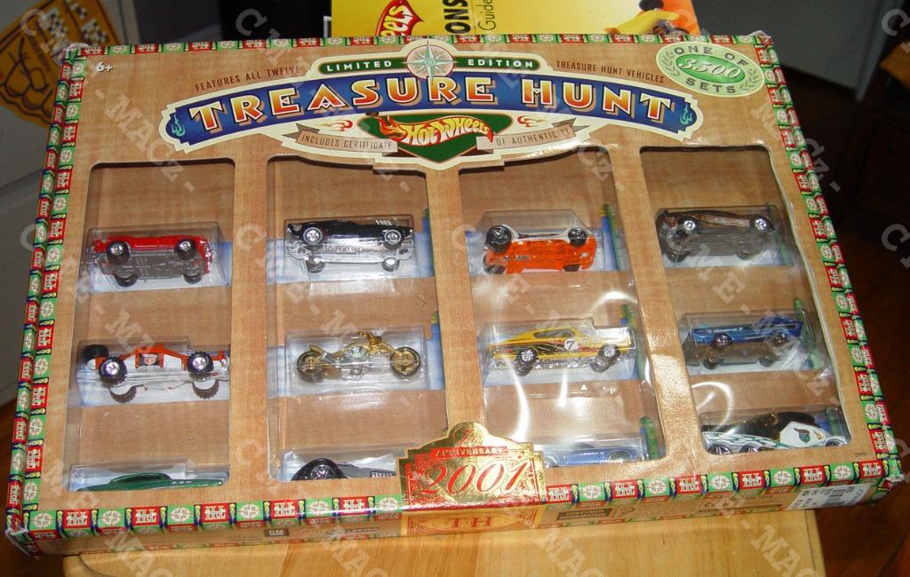 2001 hot wheels treasure hunts cheap