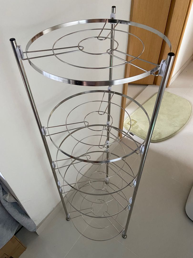 5 levels pot rack, Furniture & Home Living, Furniture, Shelves