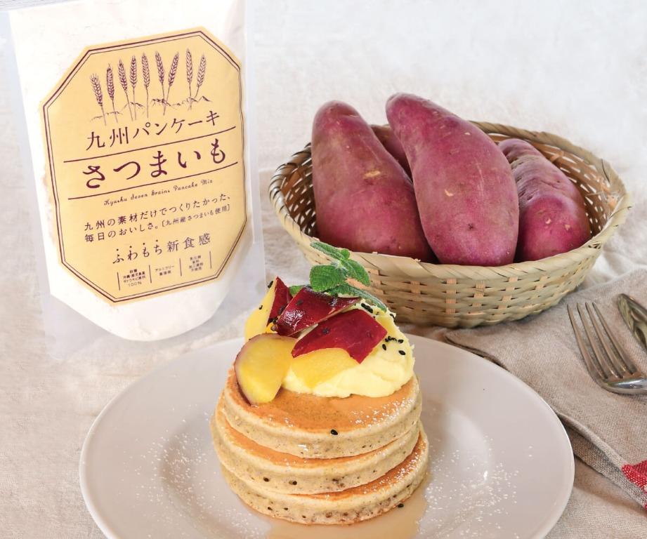 日本製 九州パンケーキ薩摩芋鬆餅粉pancake粉熱香餅粉0g 嘢食 嘢飲 其他食物及飲料 Carousell