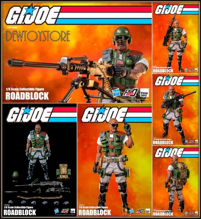 Figura Roadblock - G I Joe - 1/6 Scale - Threezero - Iron Studios Online  Store