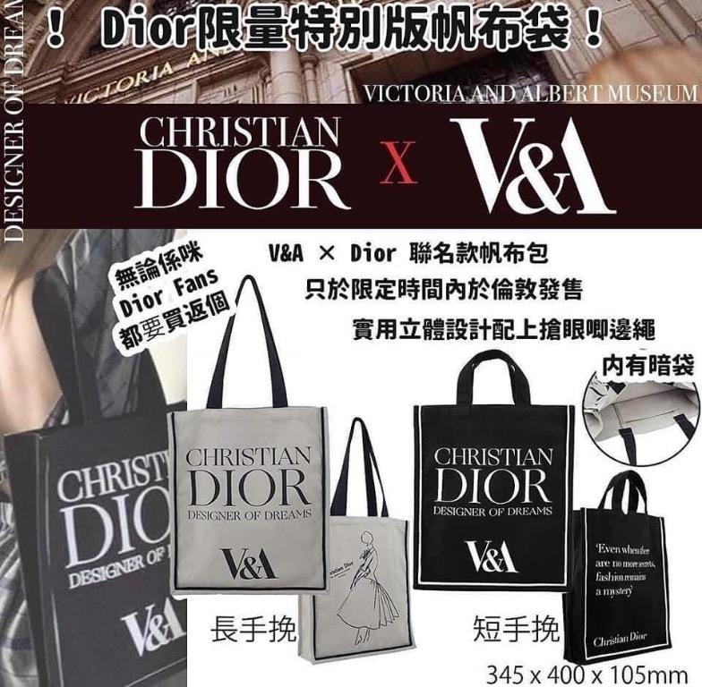 Dior x V A Tote Bag Tote Bags Carousell