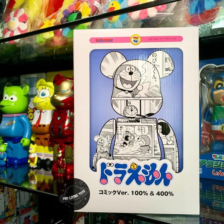 現貨發售IN STOCK] 🪐 BE@RBRICK - DORAEMON COMIC VER. 400%+