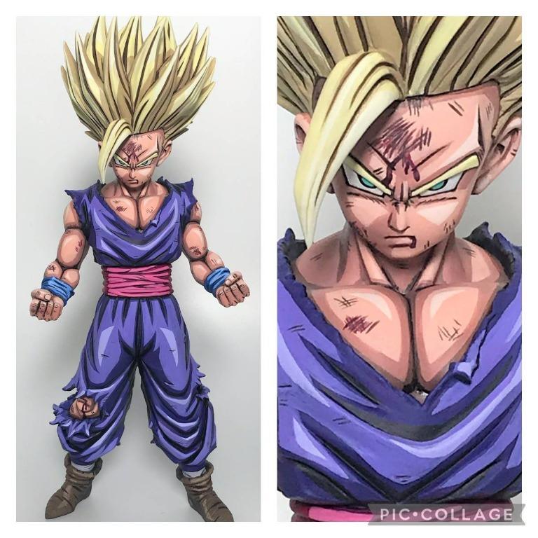 龍珠MSP 孫悟飯2D 重繪公仔2D * 提供底座零件, 興趣及遊戲, 玩具& 遊戲