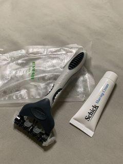 刮鬍刀  schick 舒適牌 長榮航空 兩組100
