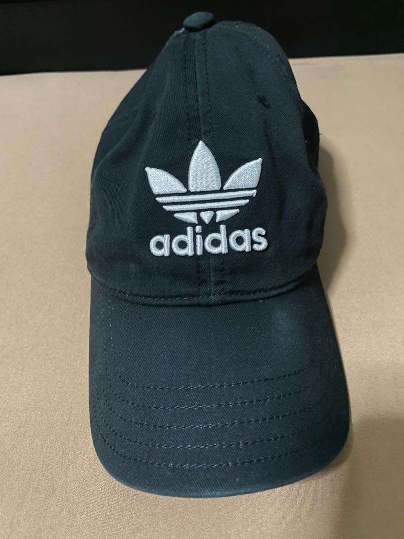Adidas Cap black, Men's Fashion 