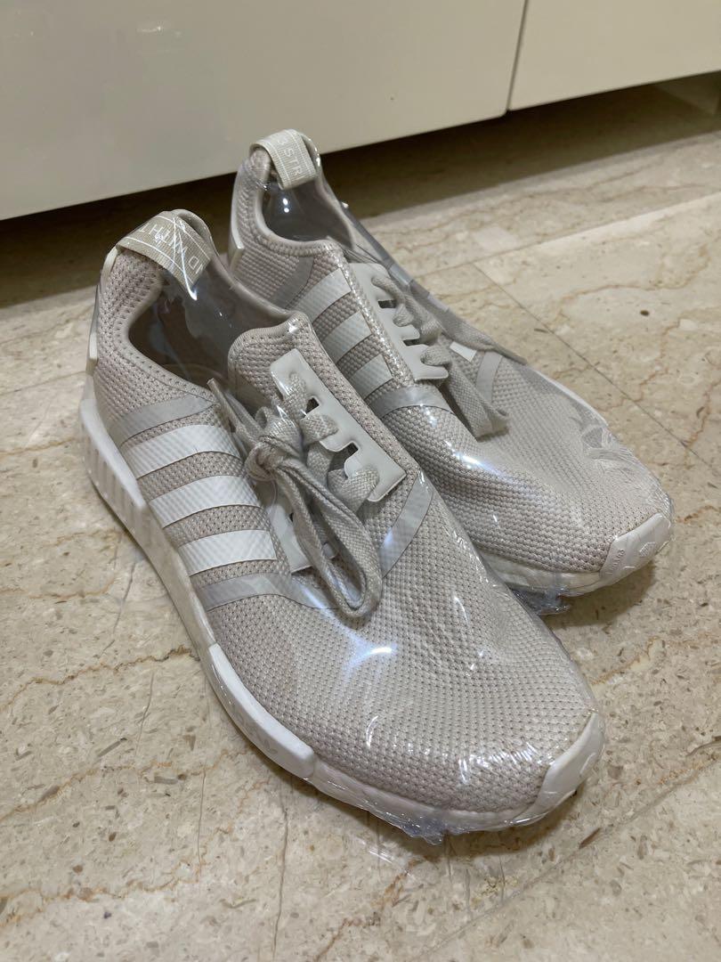 Adidas nmd white outlet talc pink