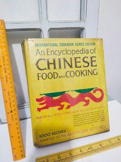 "An Encyclopedia of Chinese Food & Cooking"---hardbound book/1,000 Recipes/1970/Printed in the USA