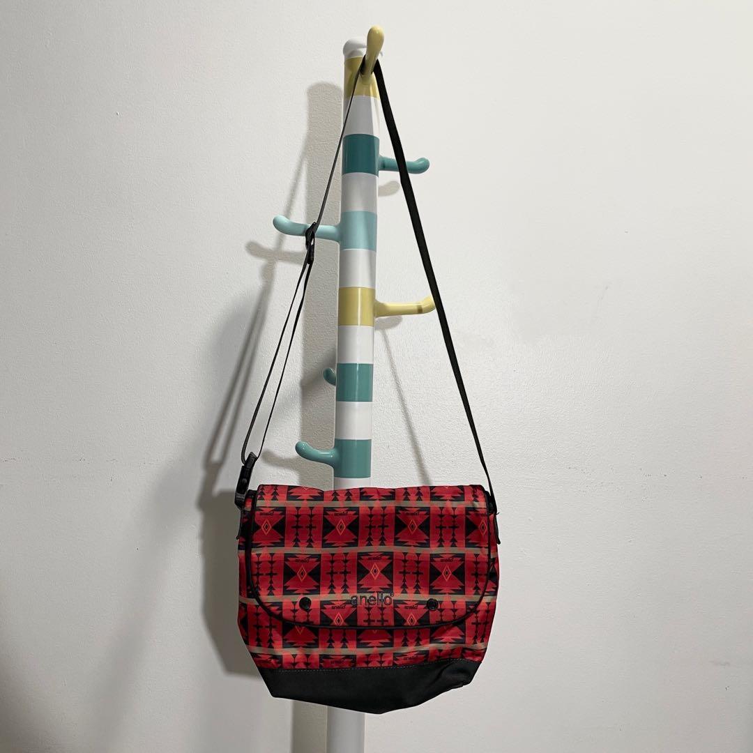 Anello sling bag red, Women's Fashion, Bags & Wallets, Crossbody Bags