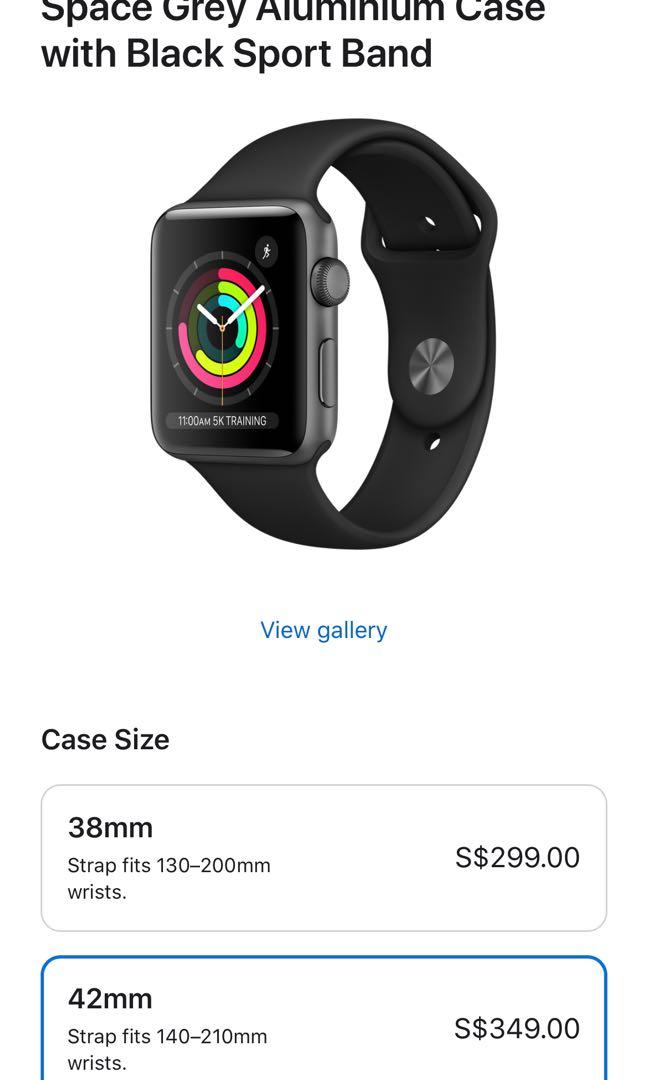 Apple watch a1859 2025 size