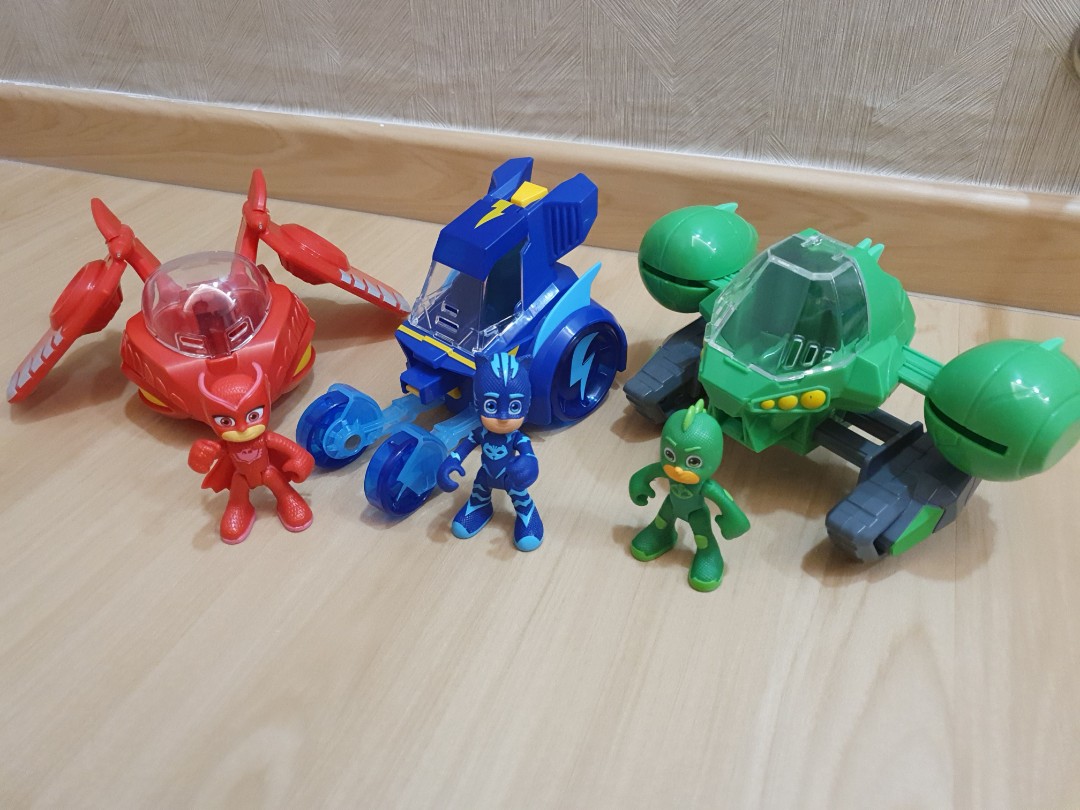 Authentic PJ Masks 3-in-1 Combiner Jet Kid Toys, Hobbies & Toys, Toys ...