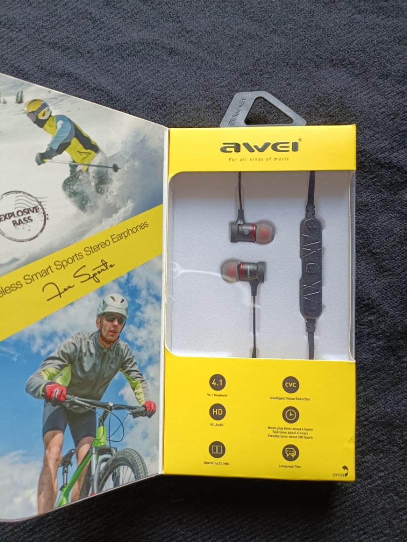 Awei 920BL Wireless Smart Sports Stereo Sealed