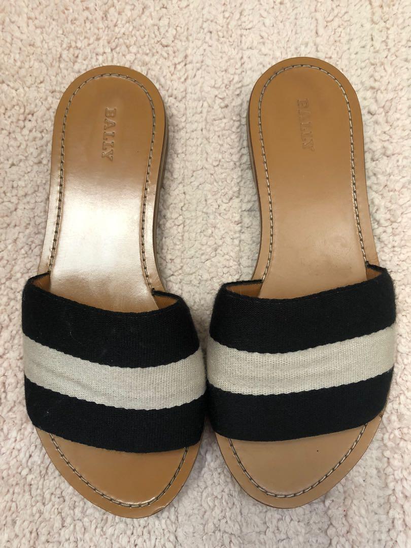 bally women's slide sandals