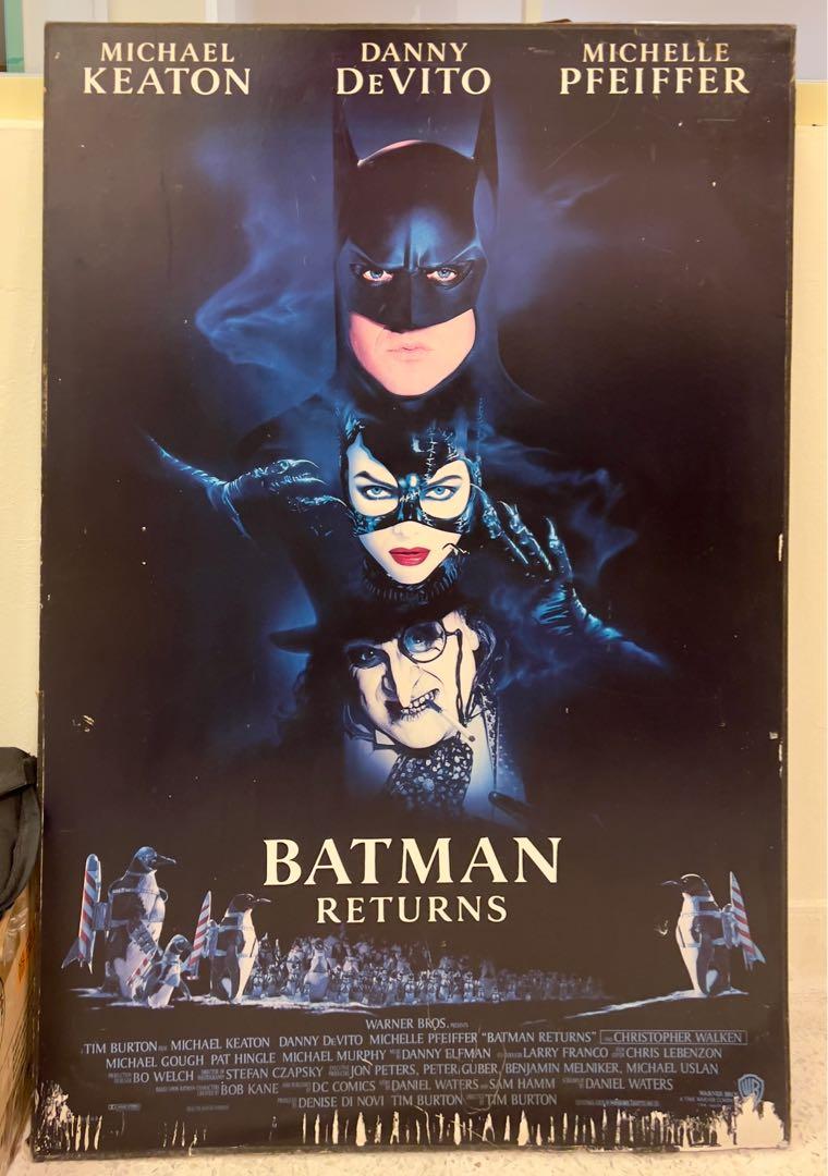 Batman return (Category: Frames & Pictures) located in Kuala Lumpur. Submitted by amenp (Listing ID 1152583864, Image 1). Description: Standard cinema size poster for batman return.