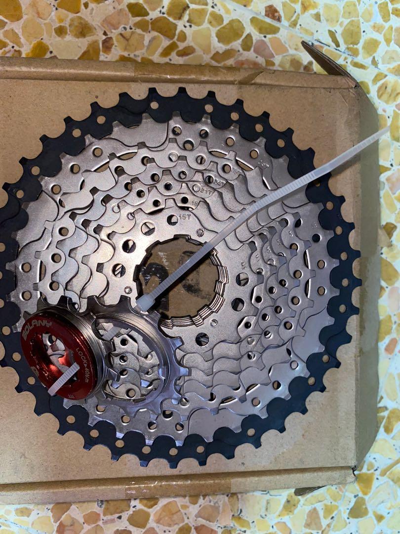 Bolany Cassette 9S Sports Equipment Bicycles Parts Parts