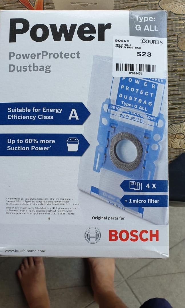 Bosch dustbag TV Home Appliances Vacuum Cleaner Housekeeping