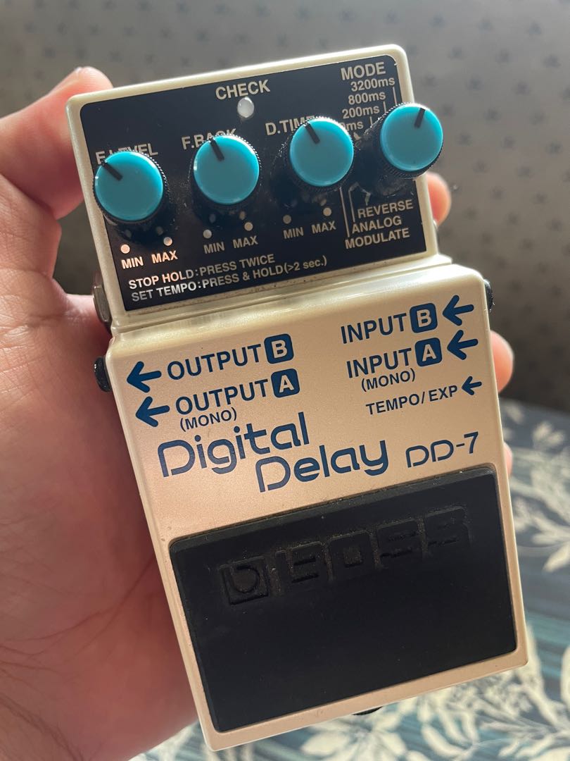 Boss DD7 Digital Delay pedal, Hobbies & Toys, Music & Media, Musical