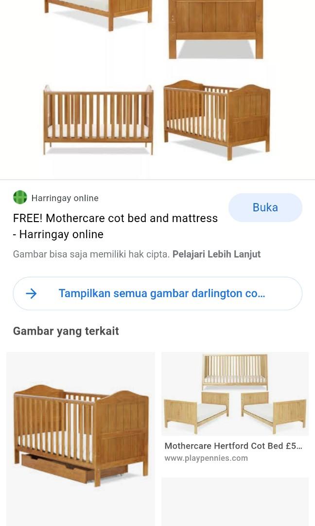 Mothercare Darlington Cot Box Bayi Mothercare Darlington Cot Bed