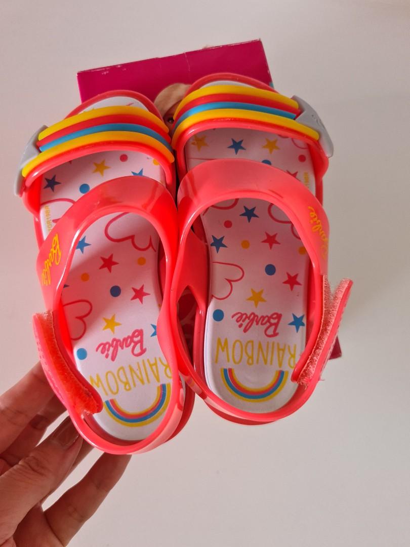 Rainbow sandals on sale for kids